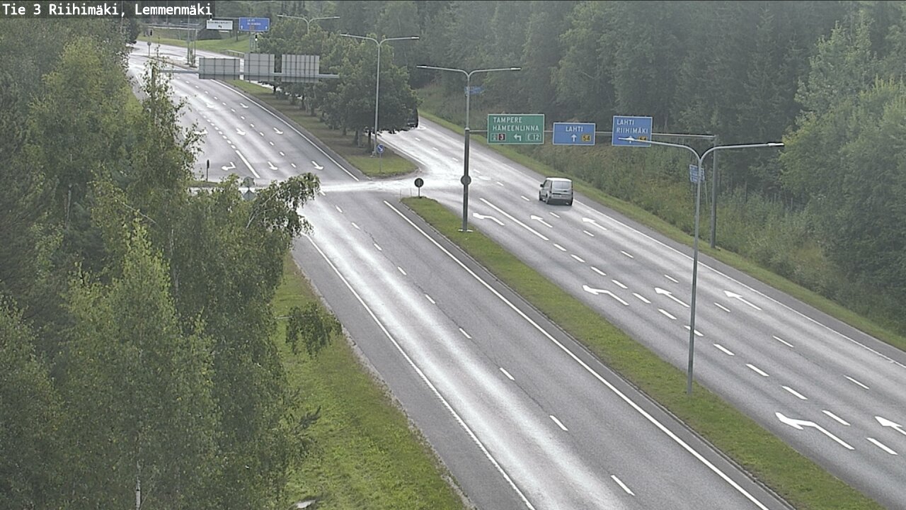 Weather Camera Image Road 3 Riihimäki, Lemmenmäki, Riihimäki, Kanta-Häme