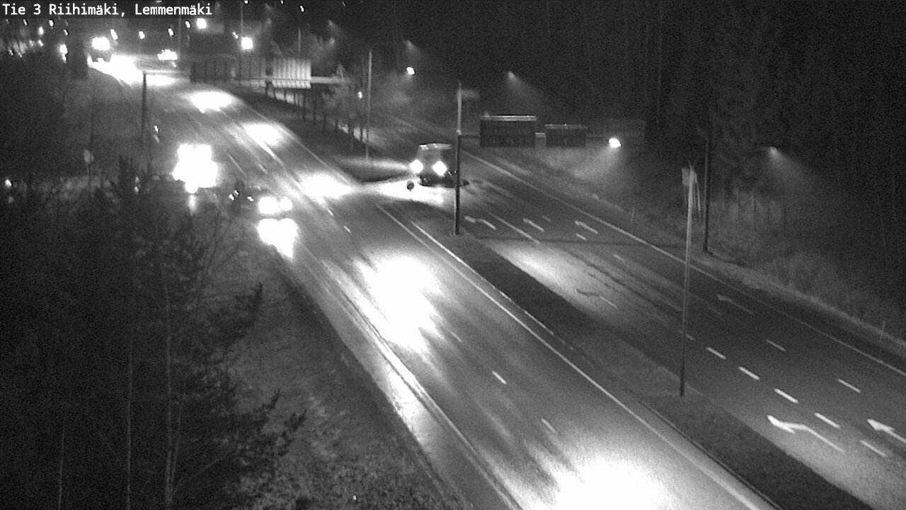 Weather Camera Image Väg 3 Riihimäki, Lemmenmäki, Riihimäki, Kanta-Häme