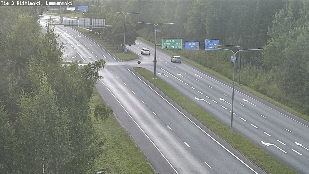 Weather Camera Image Road 3 Riihimäki, Lemmenmäki, Riihimäki, Kanta-Häme