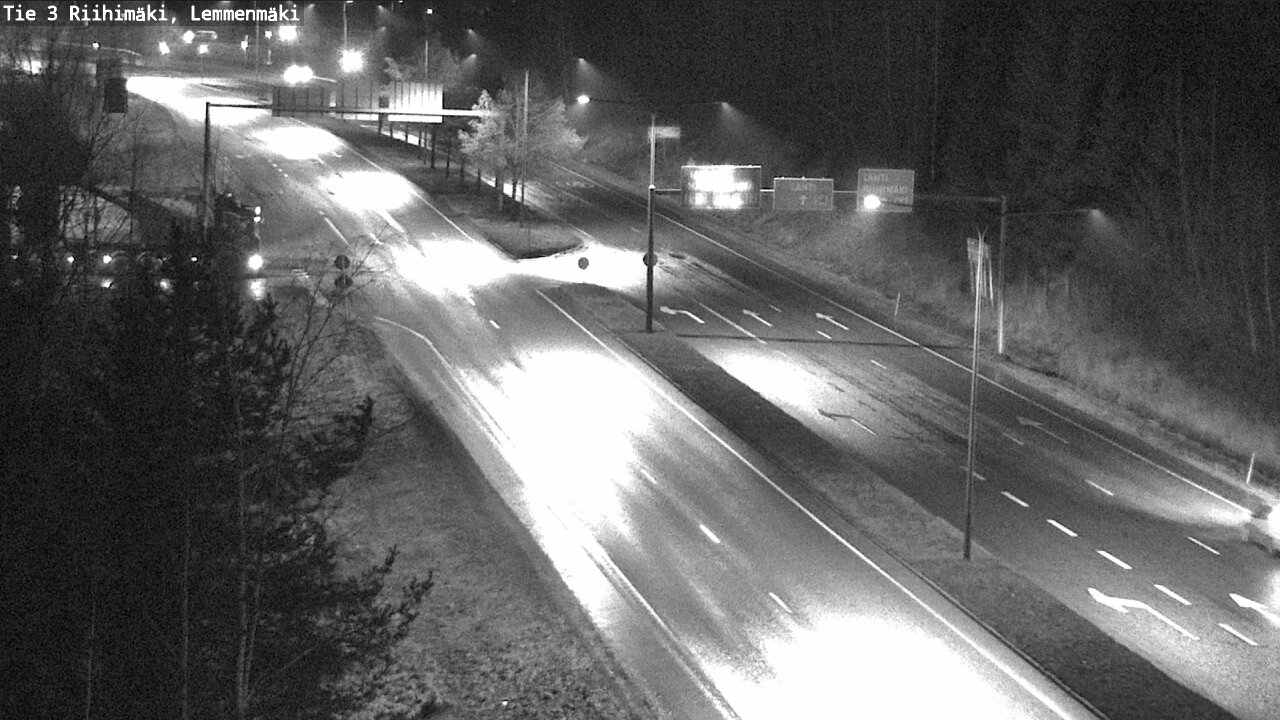 Weather Camera Image Väg 3 Riihimäki, Lemmenmäki, Riihimäki, Kanta-Häme