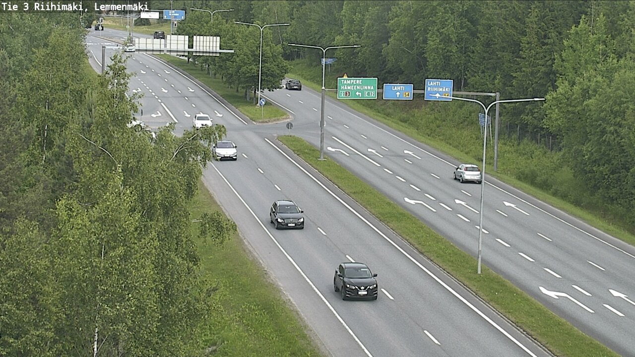 Kelikamerat Kuva Tie 3 Riihimäki, Lemmenmäki, Riihimäki, Kanta-Häme