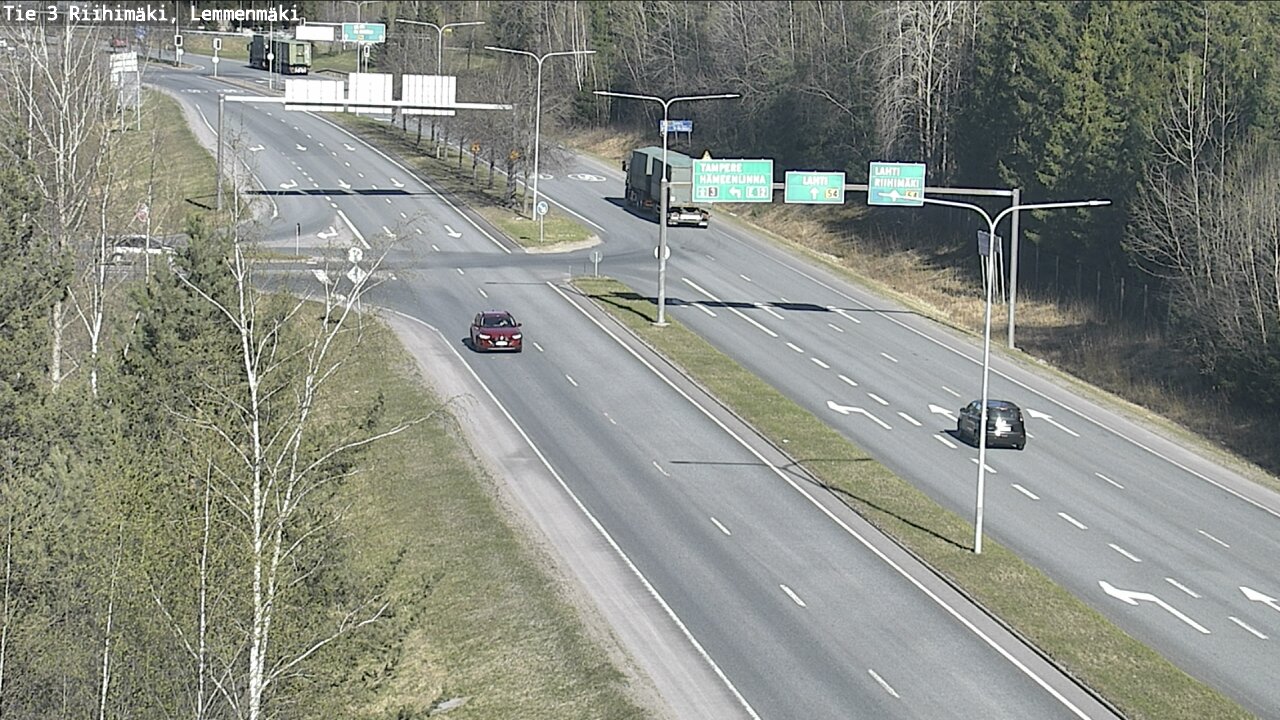 Kelikamerat Kuva Tie 3 Riihimäki, Lemmenmäki, Riihimäki, Kanta-Häme