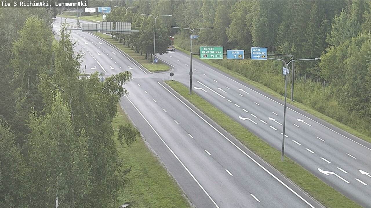 Weather Camera Image Road 3 Riihimäki, Lemmenmäki, Riihimäki, Kanta-Häme