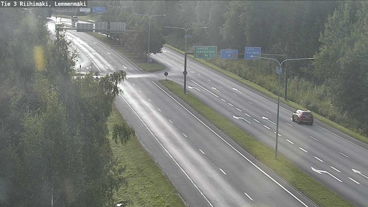 Weather Camera Image Road 3 Riihimäki, Lemmenmäki, Riihimäki, Kanta-Häme