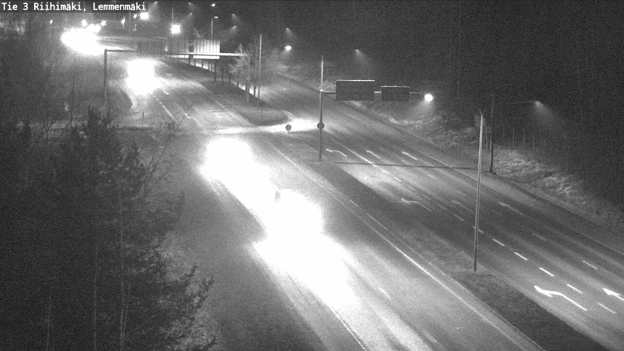 Weather Camera Image Väg 3 Riihimäki, Lemmenmäki, Riihimäki, Kanta-Häme