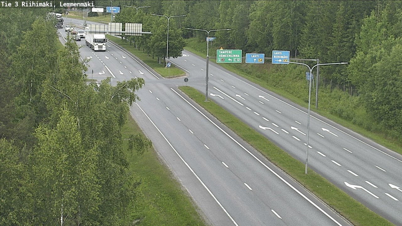 Kelikamerat Kuva Tie 3 Riihimäki, Lemmenmäki, Riihimäki, Kanta-Häme
