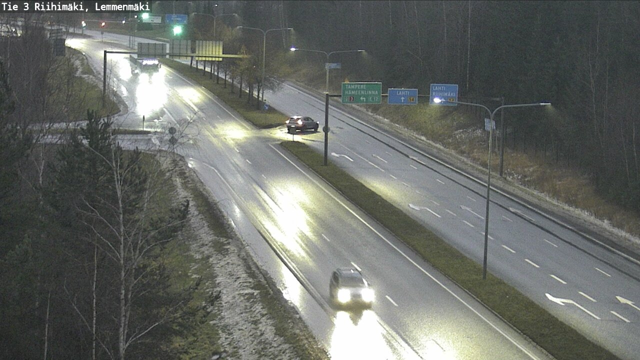 Weather Camera Image Väg 3 Riihimäki, Lemmenmäki, Riihimäki, Kanta-Häme