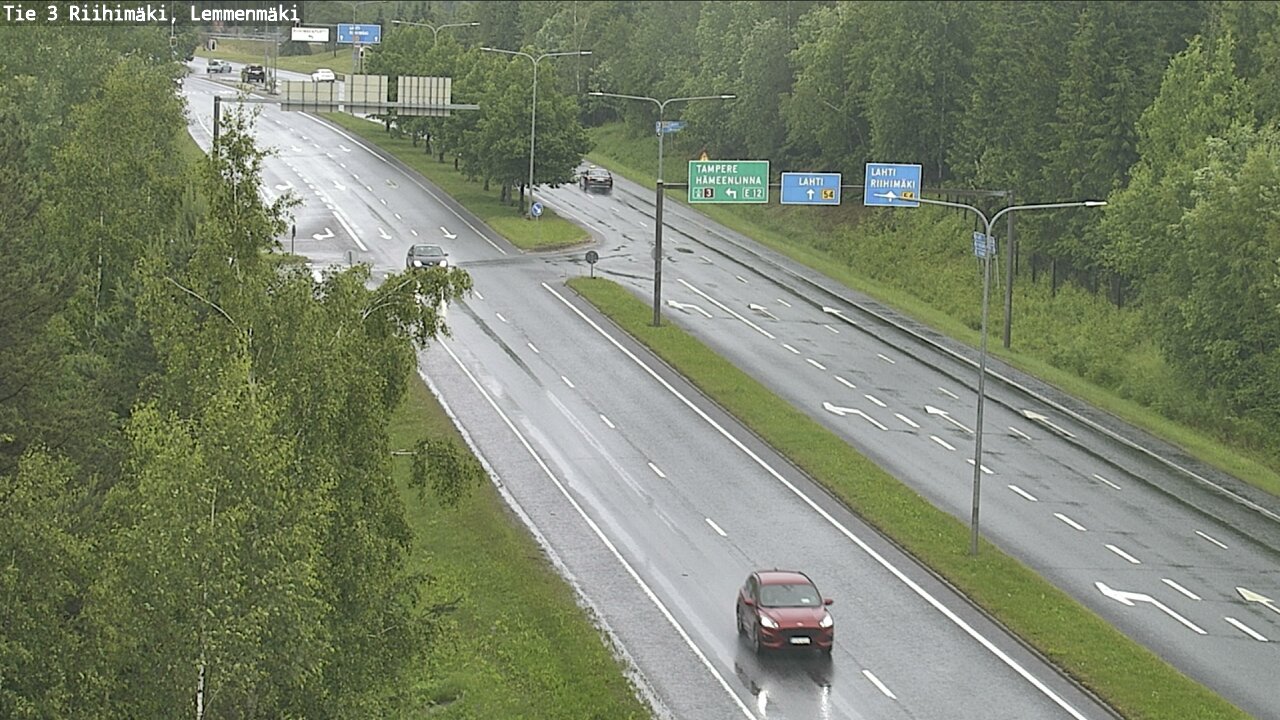 Weather Camera Image Road 3 Riihimäki, Lemmenmäki, Riihimäki, Kanta-Häme