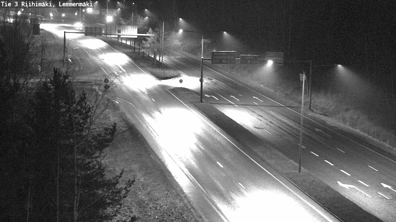 Weather Camera Image Väg 3 Riihimäki, Lemmenmäki, Riihimäki, Kanta-Häme