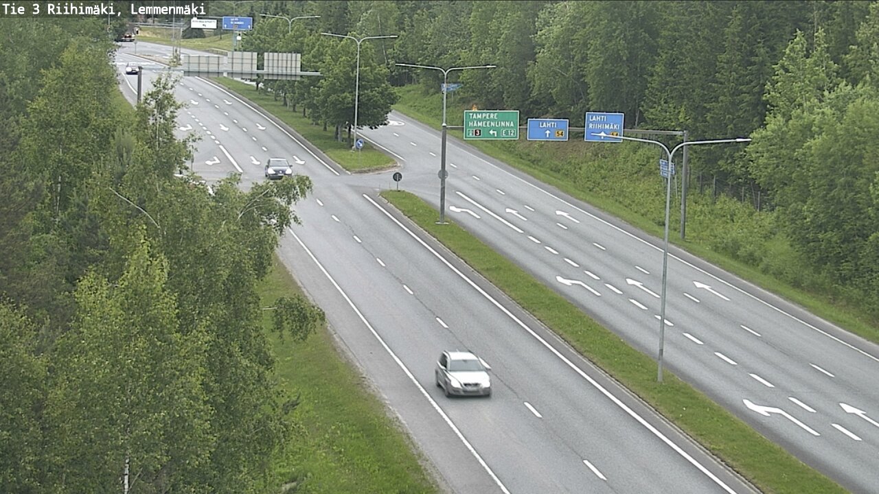 Kelikamerat Kuva Tie 3 Riihimäki, Lemmenmäki, Riihimäki, Kanta-Häme