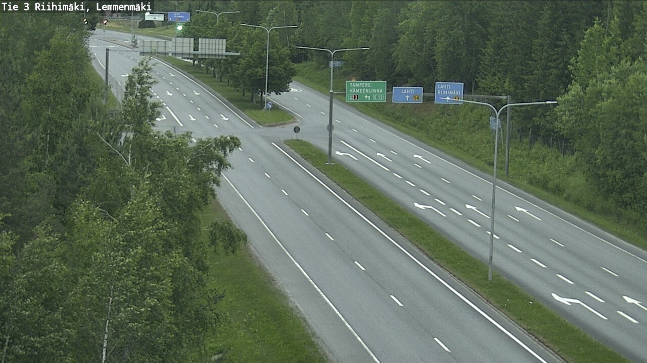 Kelikamerat Kuva Tie 3 Riihimäki, Lemmenmäki, Riihimäki, Kanta-Häme