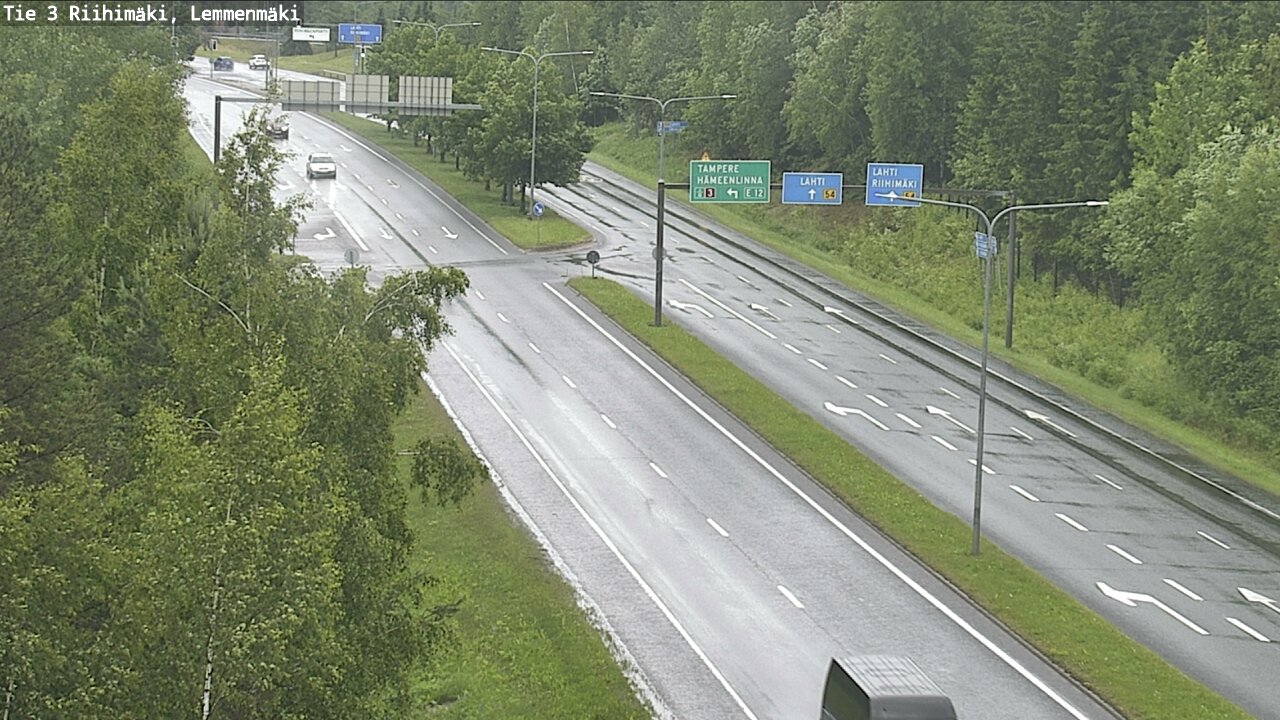 Weather Camera Image Väg 3 Riihimäki, Lemmenmäki, Riihimäki, Kanta-Häme