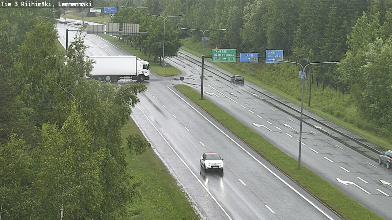 Weather Camera Image Väg 3 Riihimäki, Lemmenmäki, Riihimäki, Kanta-Häme