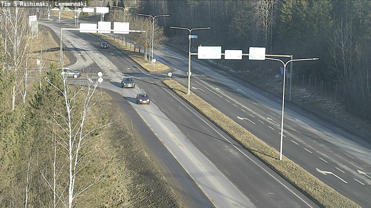 Weather Camera Image Väg 3 Riihimäki, Lemmenmäki, Riihimäki, Kanta-Häme