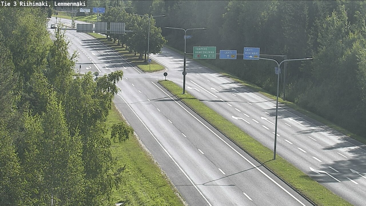 Kelikamerat Kuva Tie 3 Riihimäki, Lemmenmäki, Riihimäki, Kanta-Häme