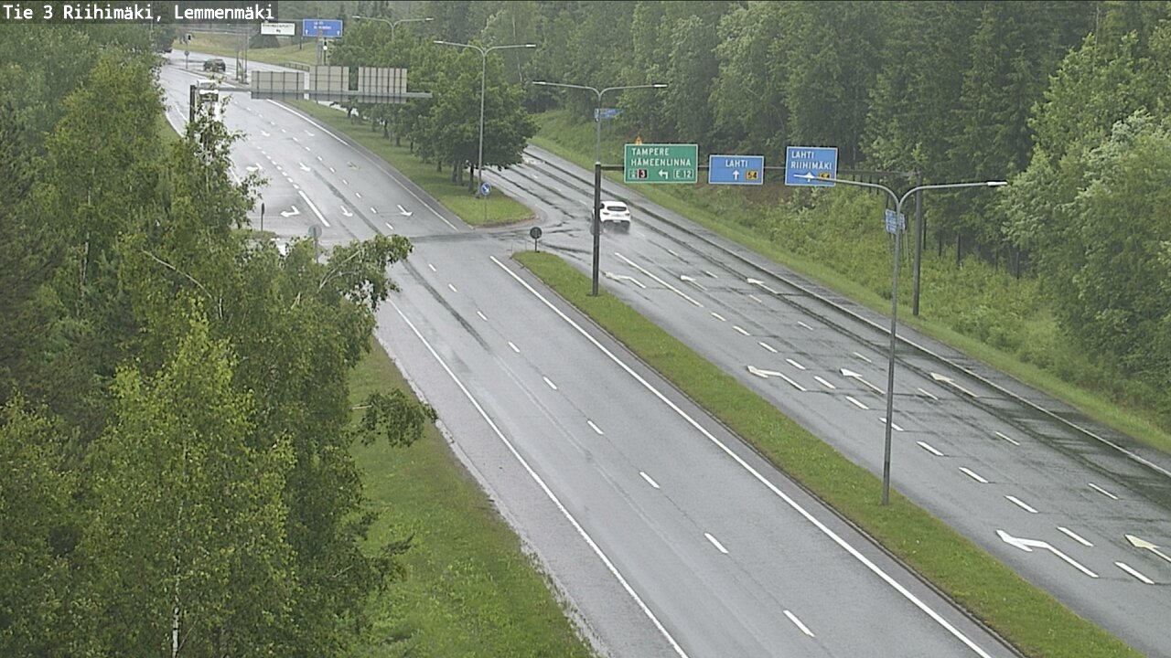 Weather Camera Image Väg 3 Riihimäki, Lemmenmäki, Riihimäki, Kanta-Häme