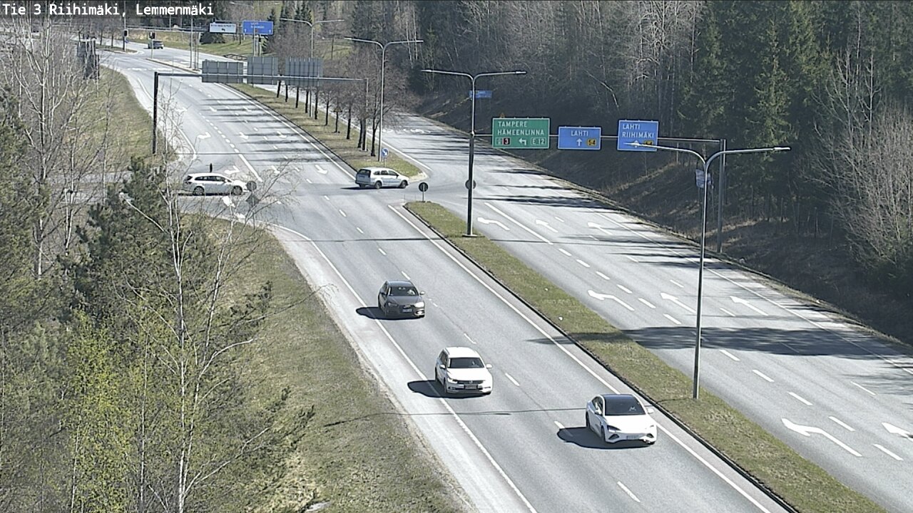 Kelikamerat Kuva Tie 3 Riihimäki, Lemmenmäki, Riihimäki, Kanta-Häme