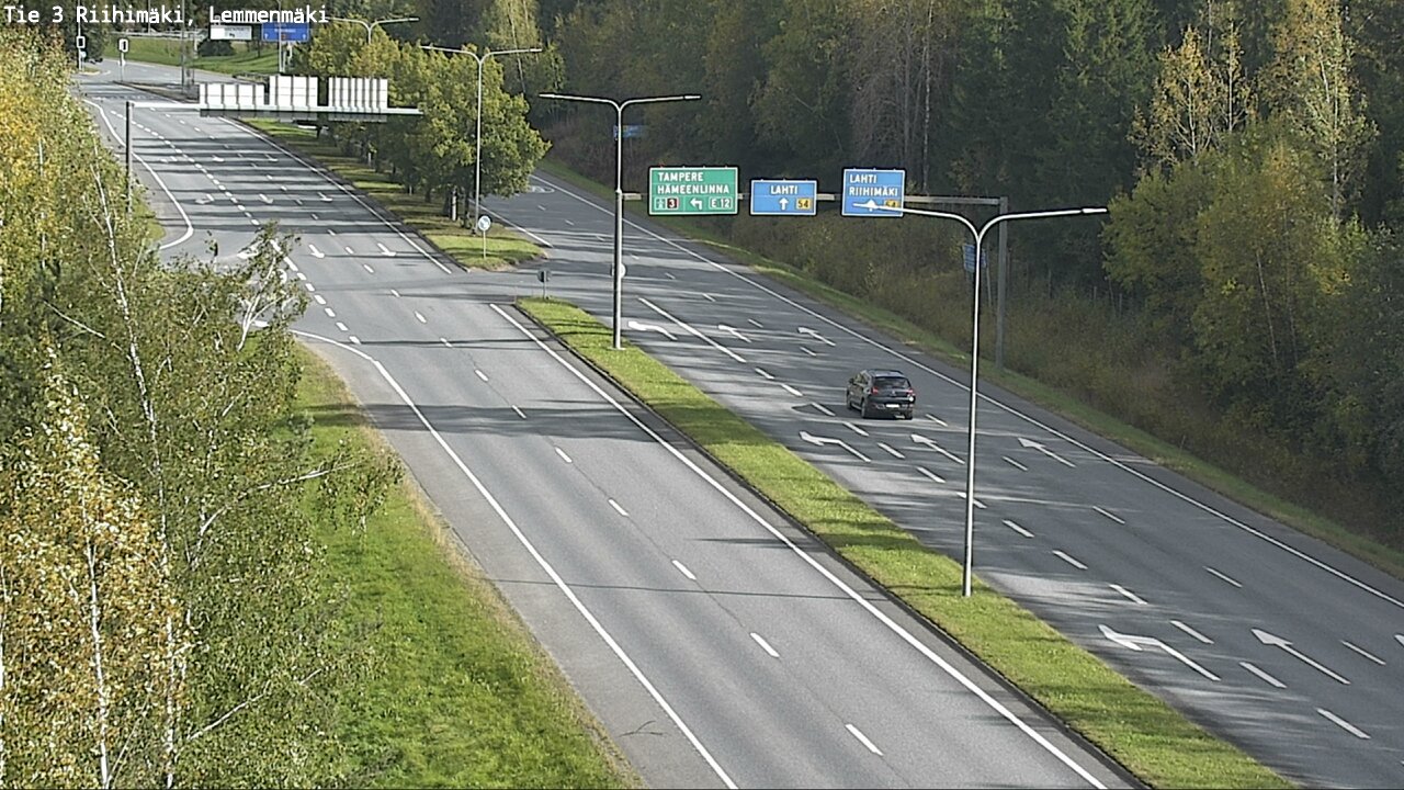 Kelikamerat Kuva Tie 3 Riihimäki, Lemmenmäki, Riihimäki, Kanta-Häme