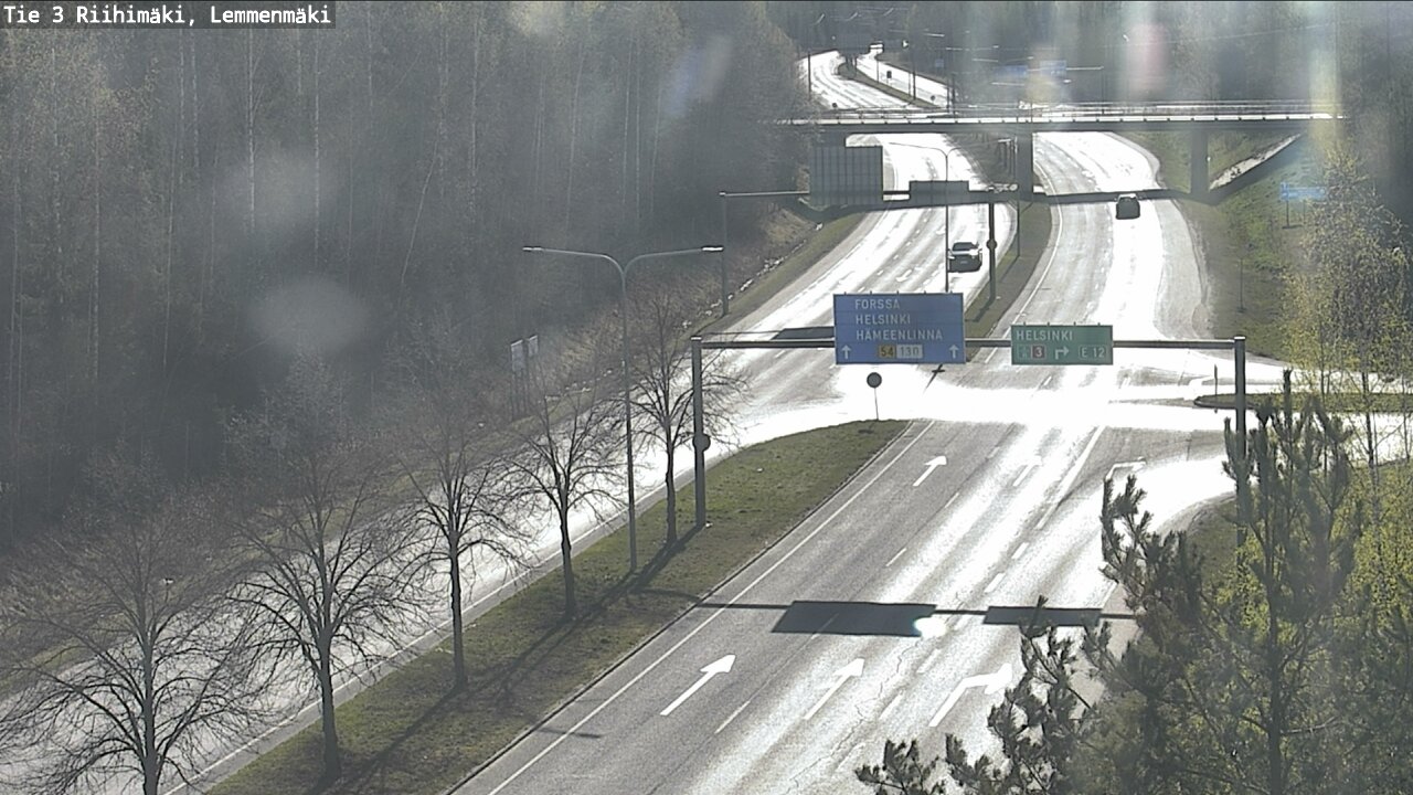 Weather Camera Image Road 3 Riihimäki, Lemmenmäki, Riihimäki, Kanta-Häme