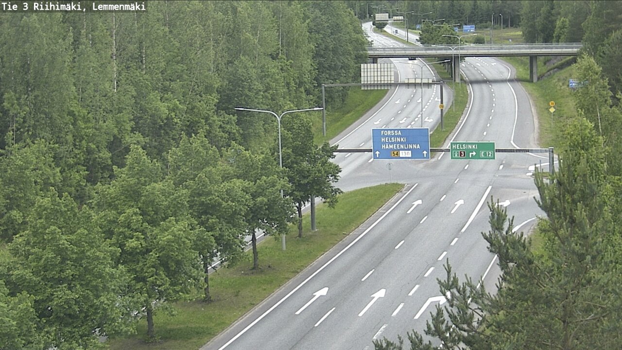 Kelikamerat Kuva Tie 3 Riihimäki, Lemmenmäki, Riihimäki, Kanta-Häme