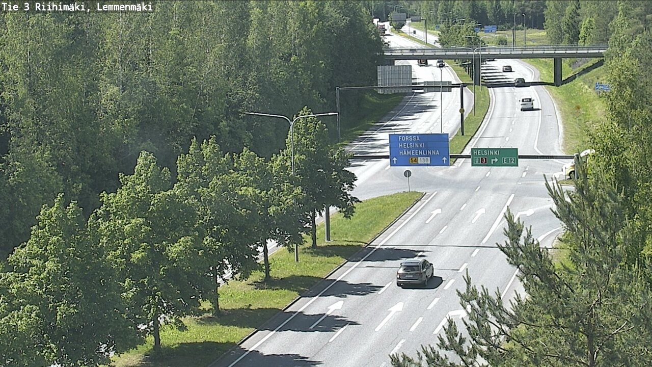 Kelikamerat Kuva Tie 3 Riihimäki, Lemmenmäki, Riihimäki, Kanta-Häme
