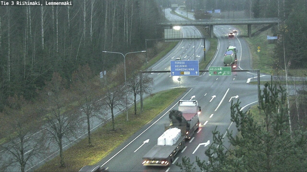 Kelikamerat Kuva Tie 3 Riihimäki, Lemmenmäki, Riihimäki, Kanta-Häme