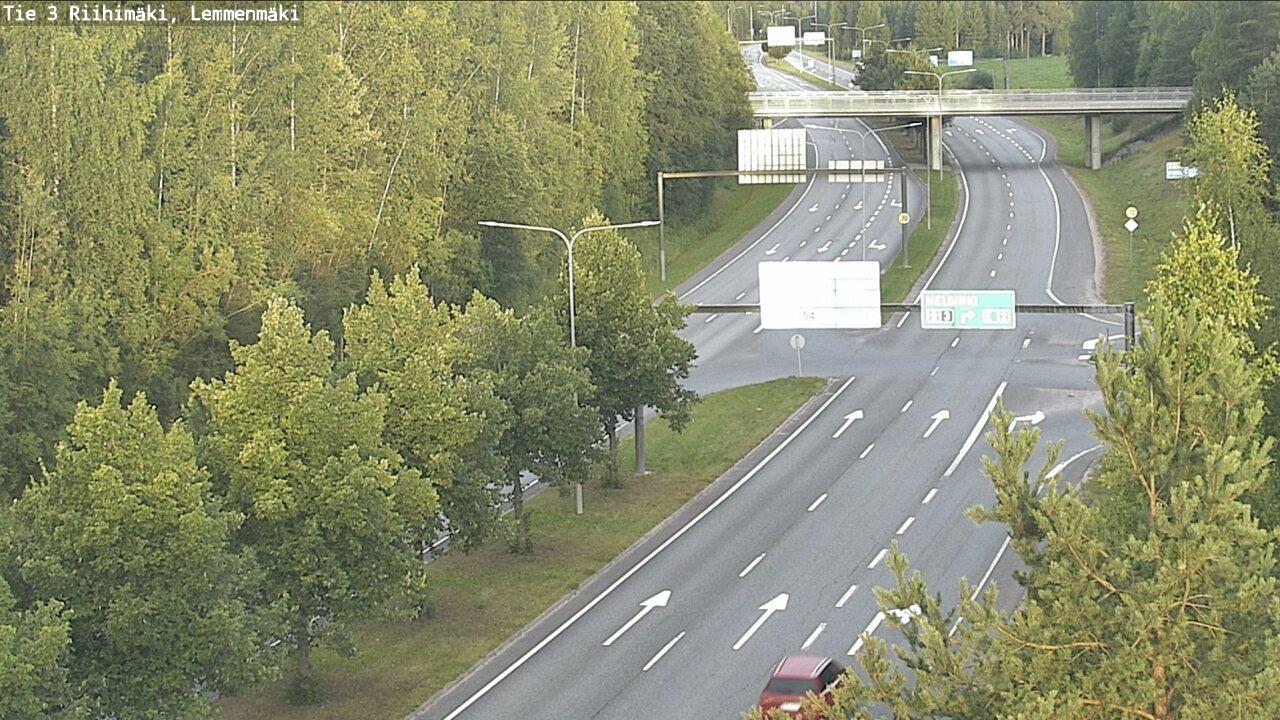 Weather Camera Image Road 3 Riihimäki, Lemmenmäki, Riihimäki, Kanta-Häme