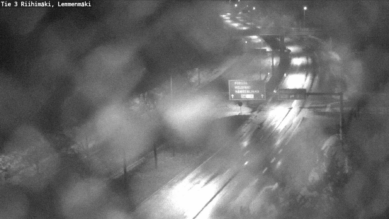 Weather Camera Image Road 3 Riihimäki, Lemmenmäki, Riihimäki, Kanta-Häme