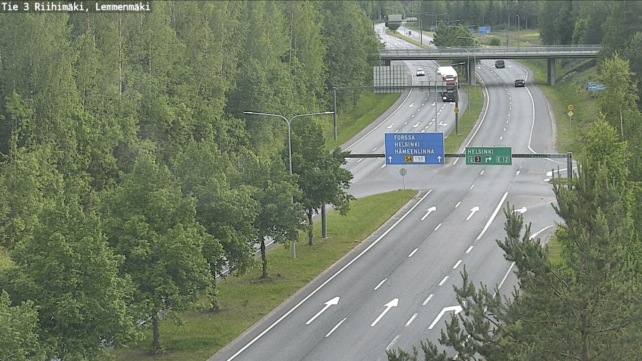 Kelikamerat Kuva Tie 3 Riihimäki, Lemmenmäki, Riihimäki, Kanta-Häme