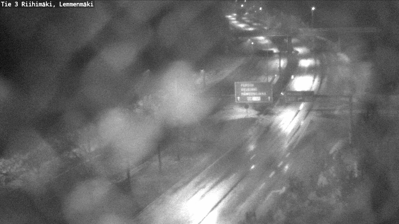 Weather Camera Image Road 3 Riihimäki, Lemmenmäki, Riihimäki, Kanta-Häme