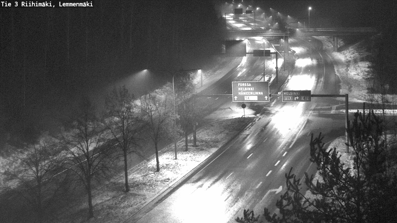 Weather Camera Image Road 3 Riihimäki, Lemmenmäki, Riihimäki, Kanta-Häme