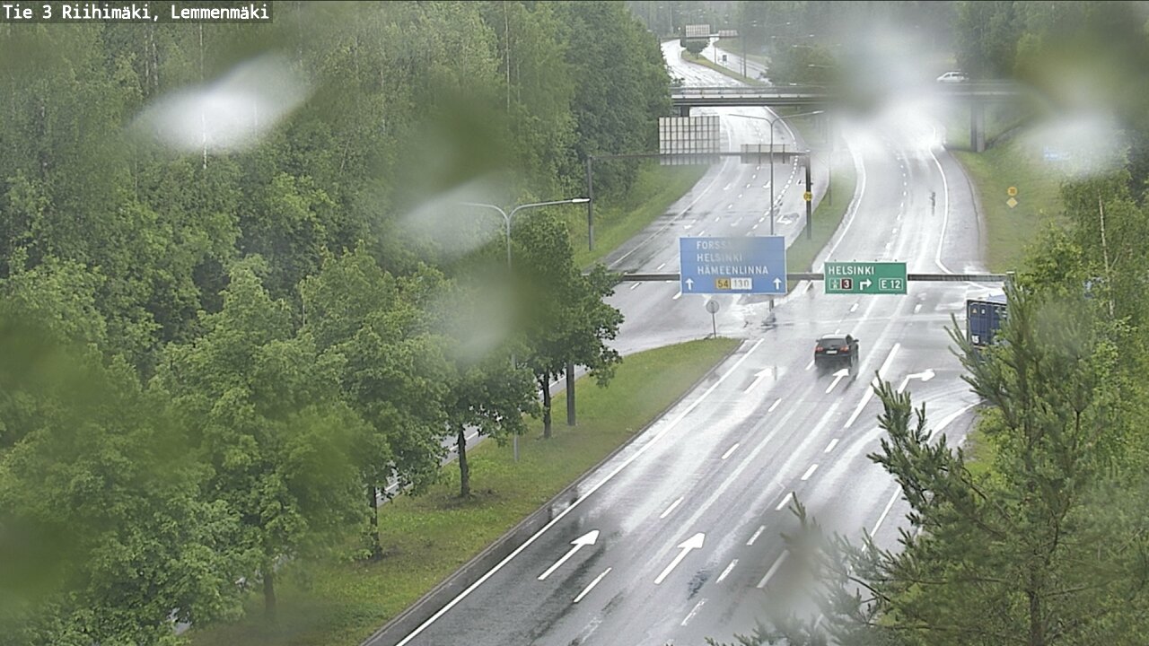 Weather Camera Image Väg 3 Riihimäki, Lemmenmäki, Riihimäki, Kanta-Häme