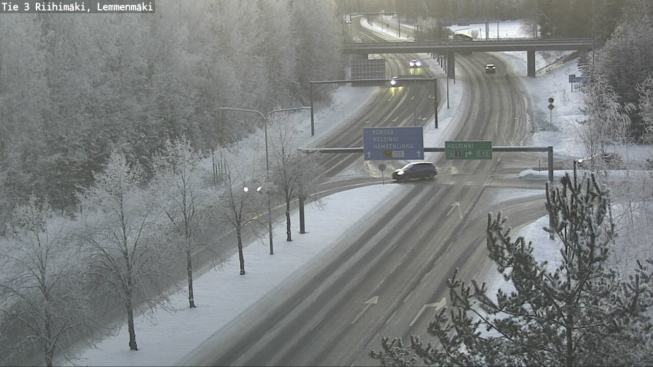 Weather Camera Image Road 3 Riihimäki, Lemmenmäki, Riihimäki, Kanta-Häme