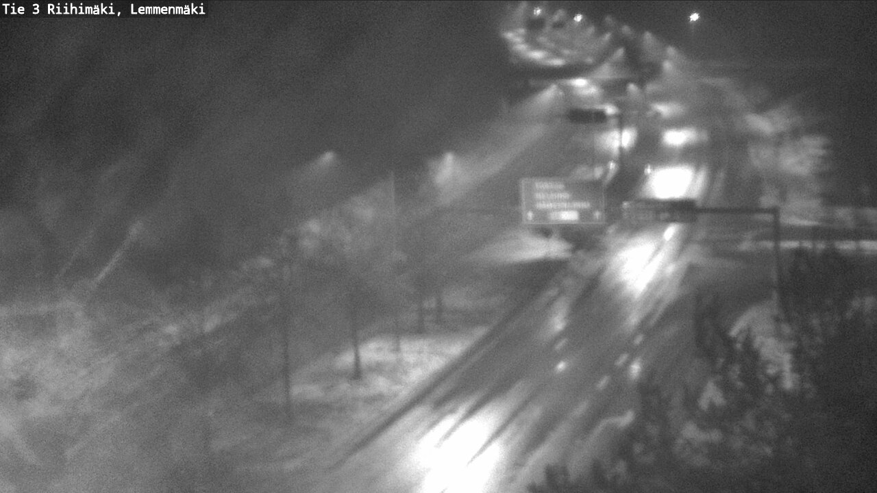 Weather Camera Image Road 3 Riihimäki, Lemmenmäki, Riihimäki, Kanta-Häme