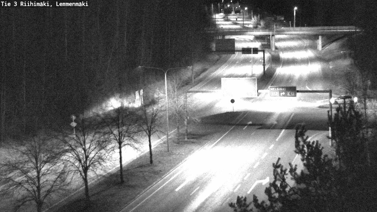 Weather Camera Image Road 3 Riihimäki, Lemmenmäki, Riihimäki, Kanta-Häme
