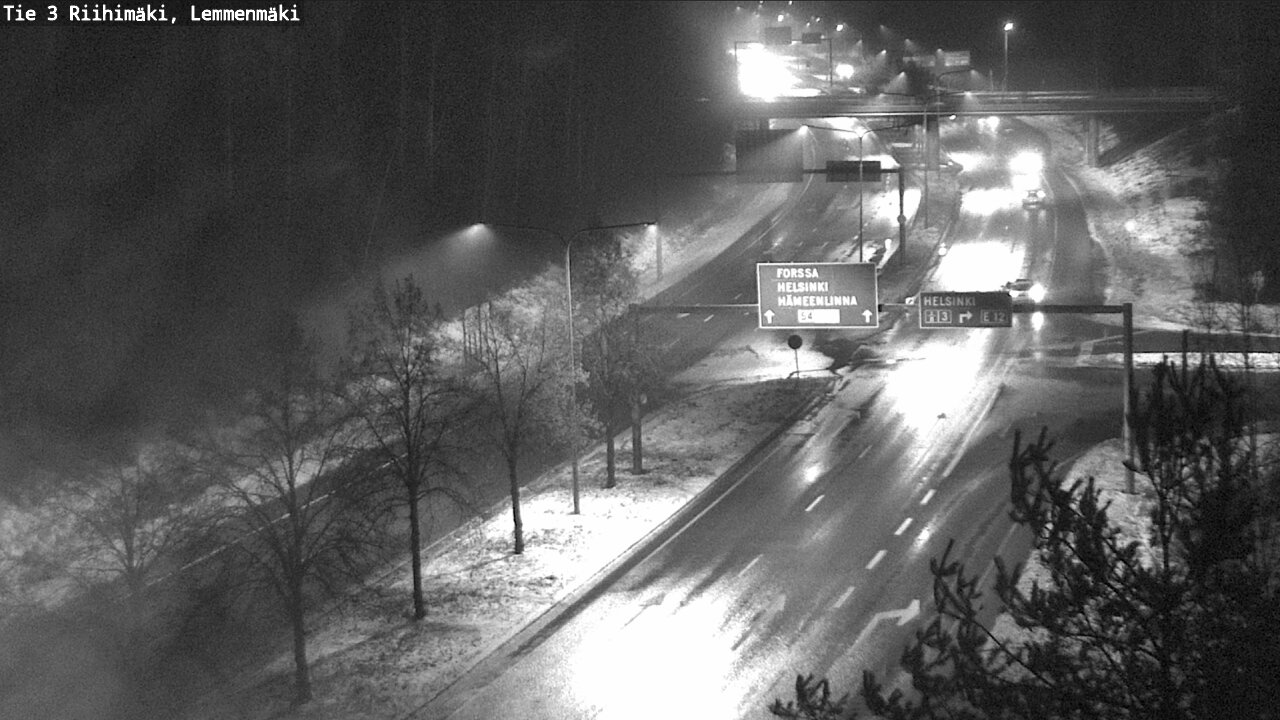 Weather Camera Image Road 3 Riihimäki, Lemmenmäki, Riihimäki, Kanta-Häme