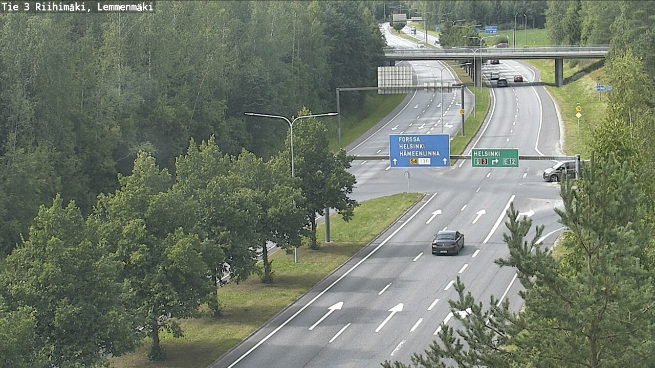 Weather Camera Image Road 3 Riihimäki, Lemmenmäki, Riihimäki, Kanta-Häme