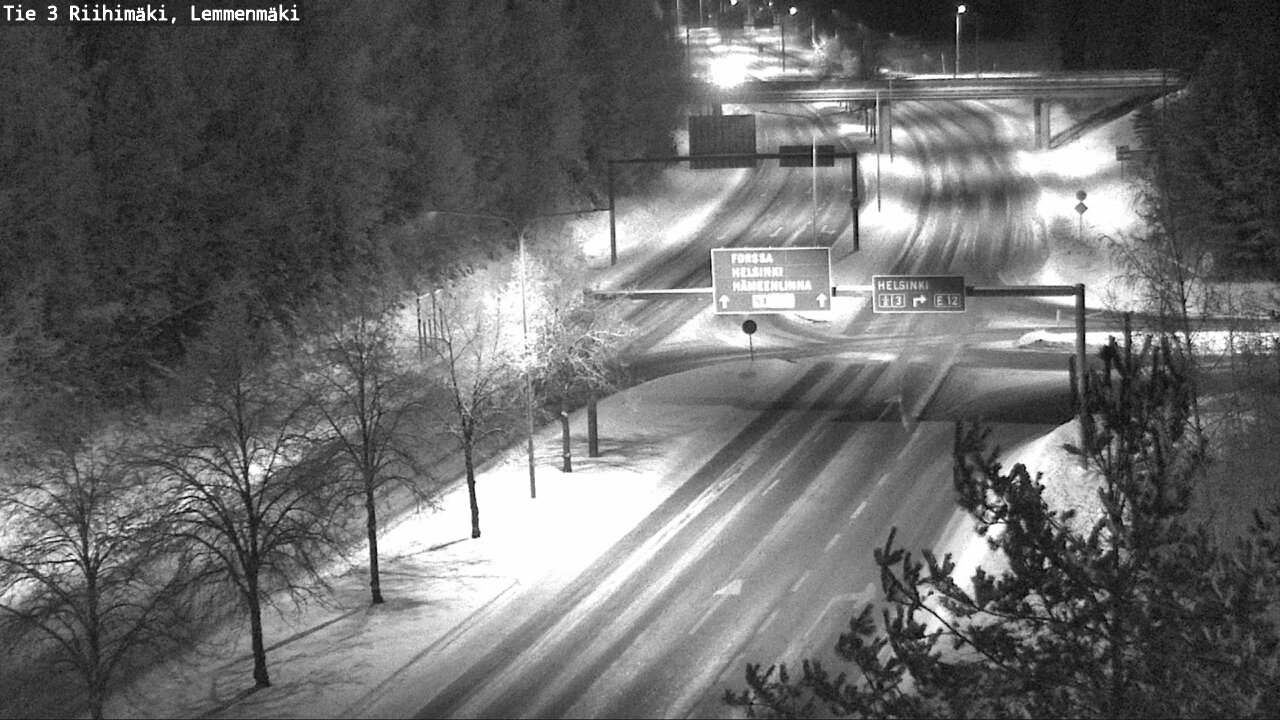 Weather Camera Image Väg 3 Riihimäki, Lemmenmäki, Riihimäki, Kanta-Häme