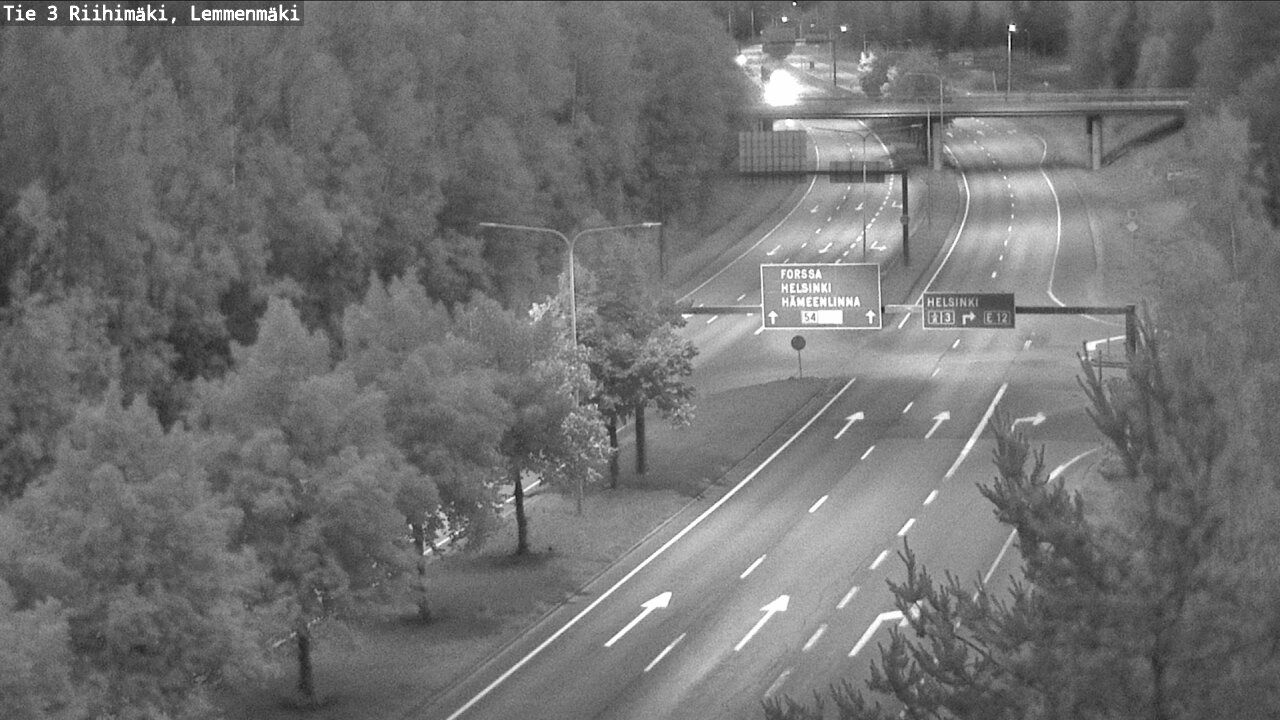 Kelikamerat Kuva Tie 3 Riihimäki, Lemmenmäki, Riihimäki, Kanta-Häme