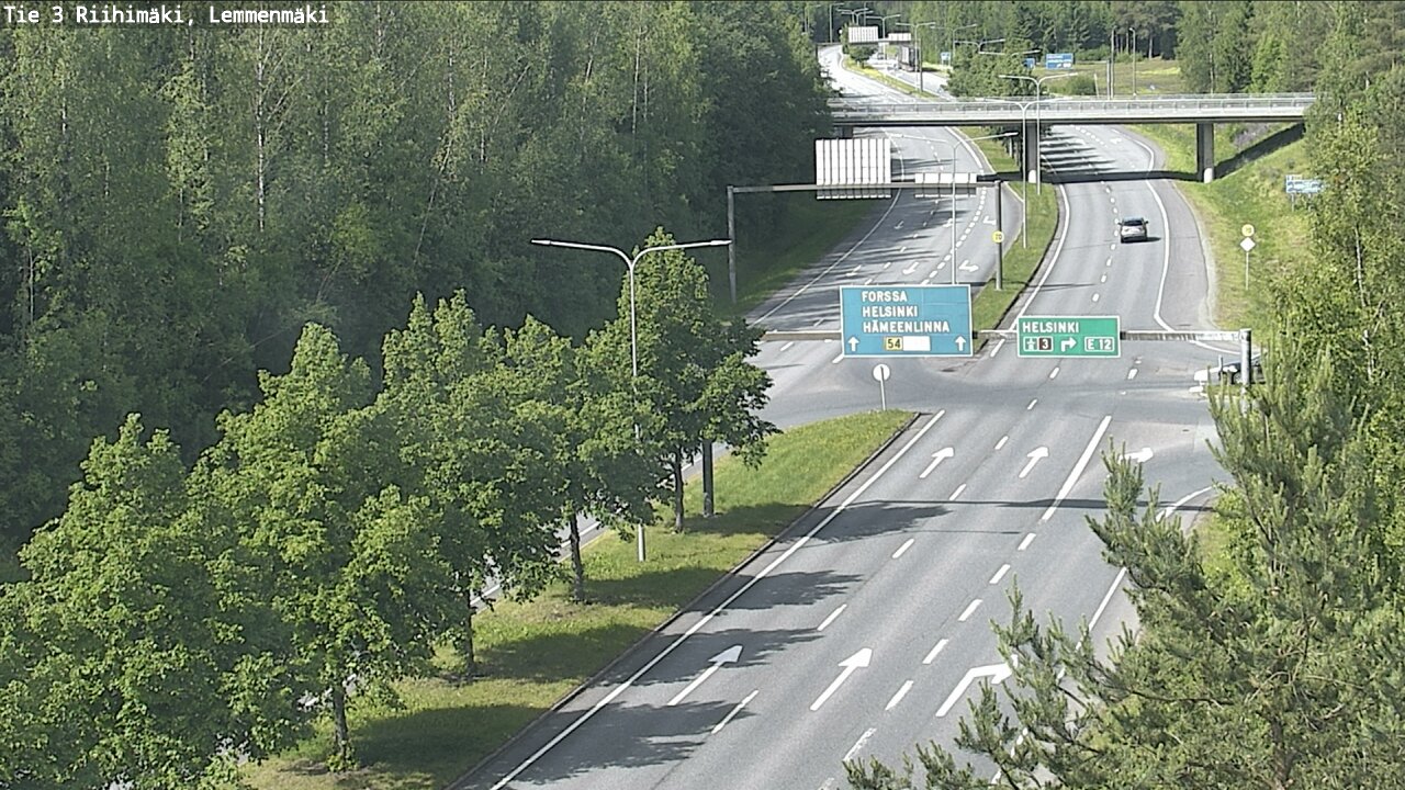 Kelikamerat Kuva Tie 3 Riihimäki, Lemmenmäki, Riihimäki, Kanta-Häme