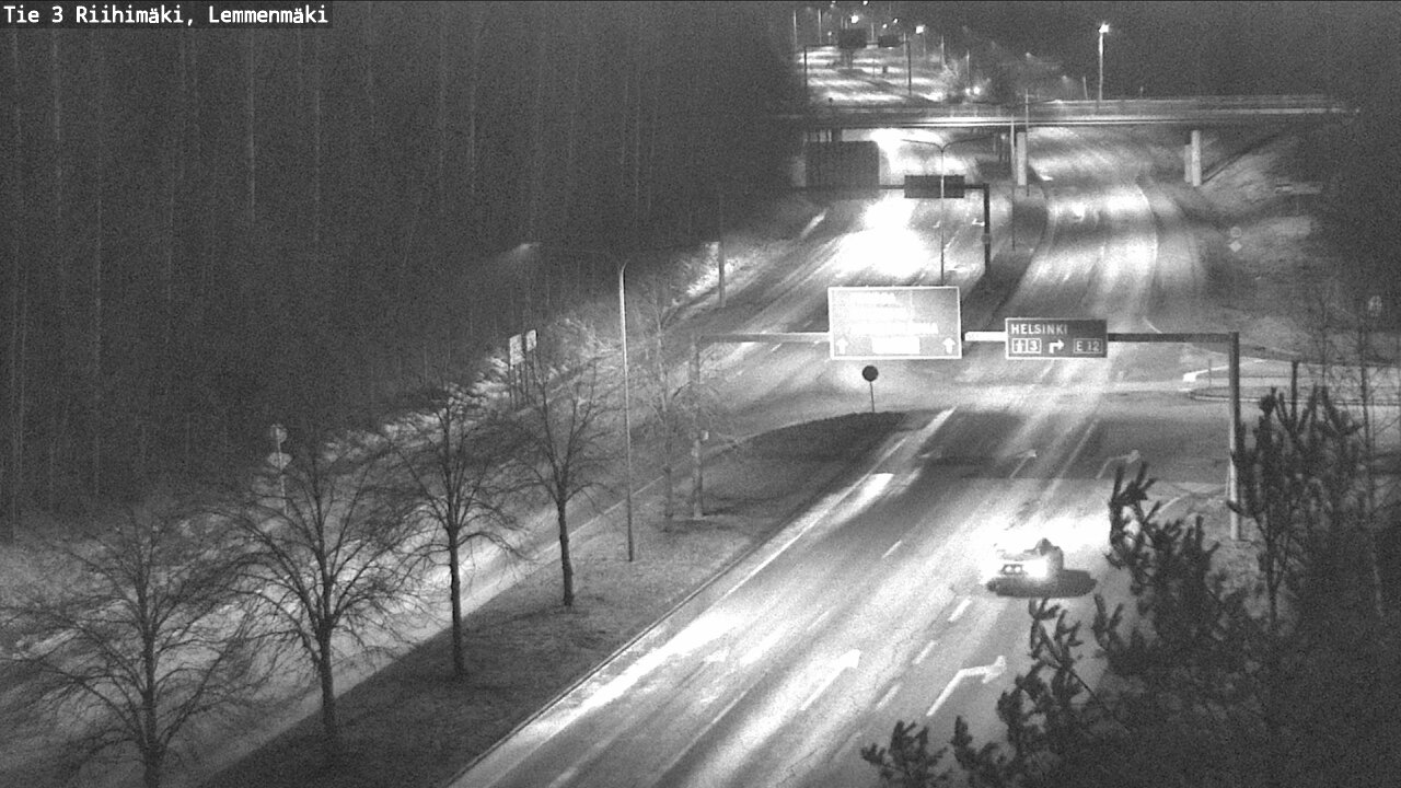 Weather Camera Image Road 3 Riihimäki, Lemmenmäki, Riihimäki, Kanta-Häme