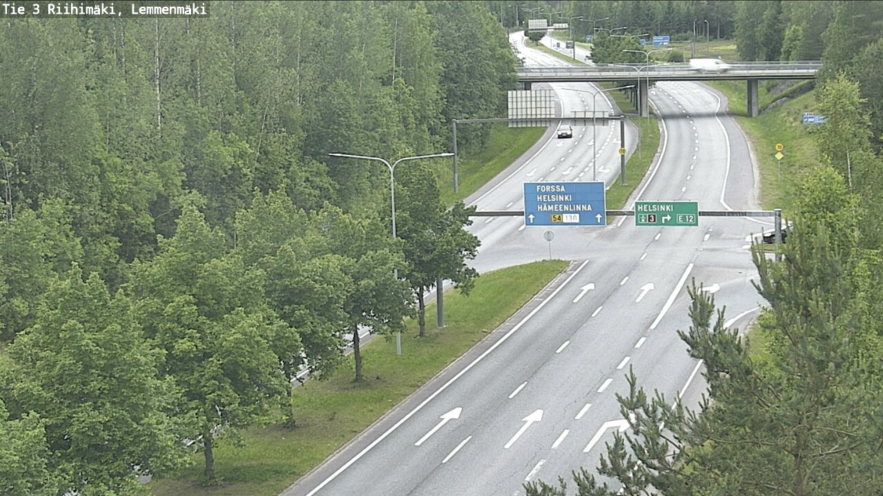 Kelikamerat Kuva Tie 3 Riihimäki, Lemmenmäki, Riihimäki, Kanta-Häme