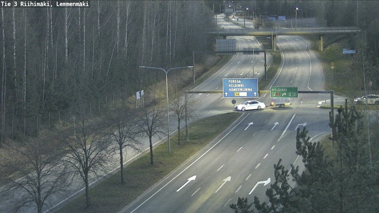 Weather Camera Image Road 3 Riihimäki, Lemmenmäki, Riihimäki, Kanta-Häme