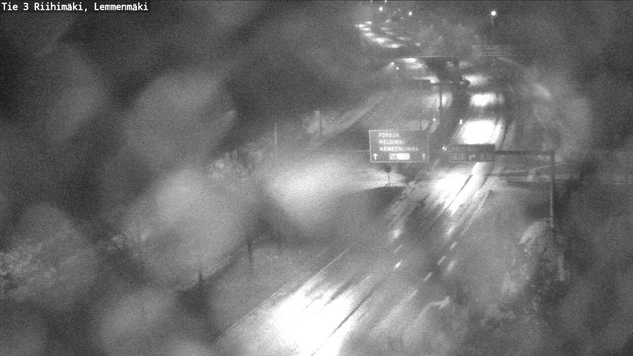 Weather Camera Image Road 3 Riihimäki, Lemmenmäki, Riihimäki, Kanta-Häme