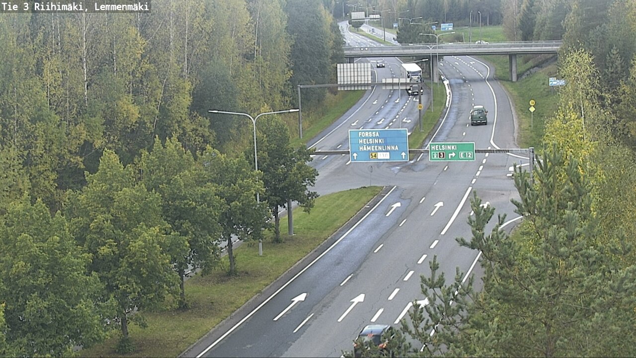 Weather Camera Image Road 3 Riihimäki, Lemmenmäki, Riihimäki, Kanta-Häme