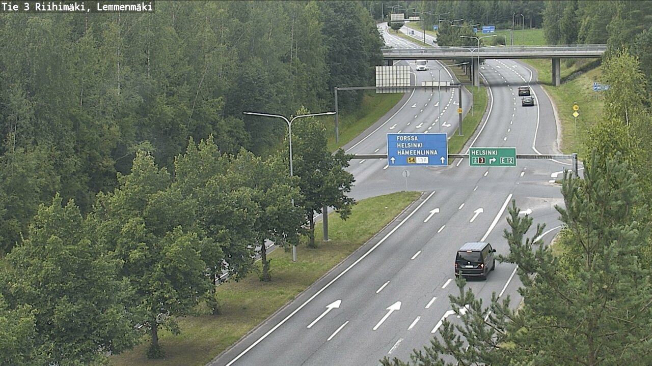 Weather Camera Image Road 3 Riihimäki, Lemmenmäki, Riihimäki, Kanta-Häme