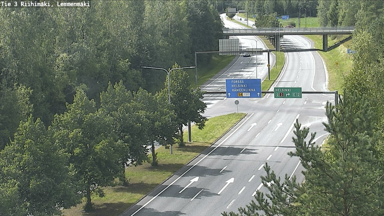 Kelikamerat Kuva Tie 3 Riihimäki, Lemmenmäki, Riihimäki, Kanta-Häme