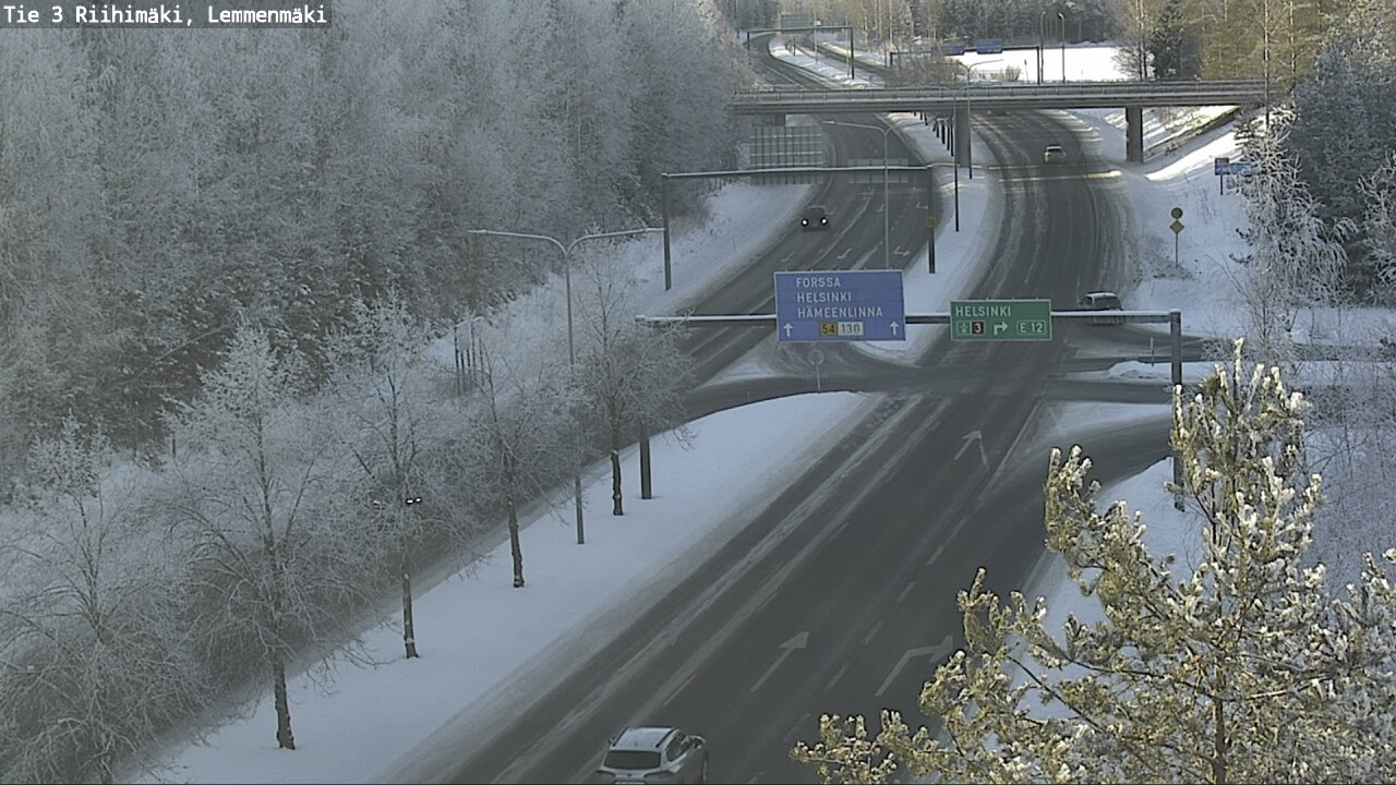 Weather Camera Image Road 3 Riihimäki, Lemmenmäki, Riihimäki, Kanta-Häme