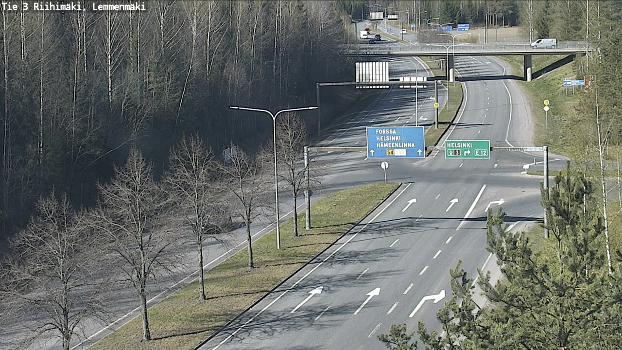 Kelikamerat Kuva Tie 3 Riihimäki, Lemmenmäki, Riihimäki, Kanta-Häme
