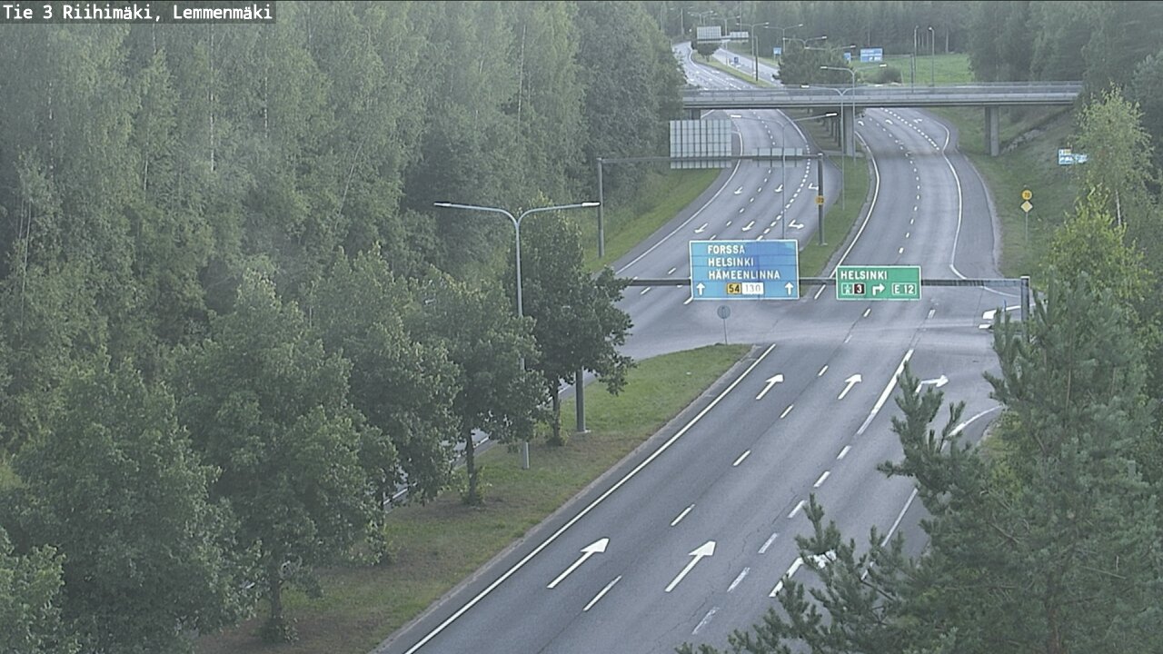 Kelikamerat Kuva Tie 3 Riihimäki, Lemmenmäki, Riihimäki, Kanta-Häme